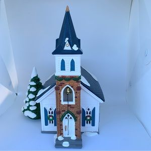 Department 56 The Original Snow Village Wedding Chapel #5464-0 1994 Vintage